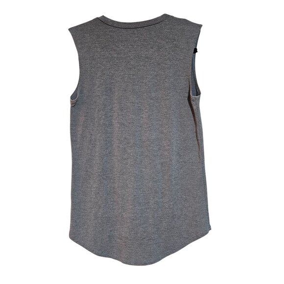 Rolling Stones Gray Small Tank Top Band Tee Y2K Rock Americana Core - Picture 4 of 11